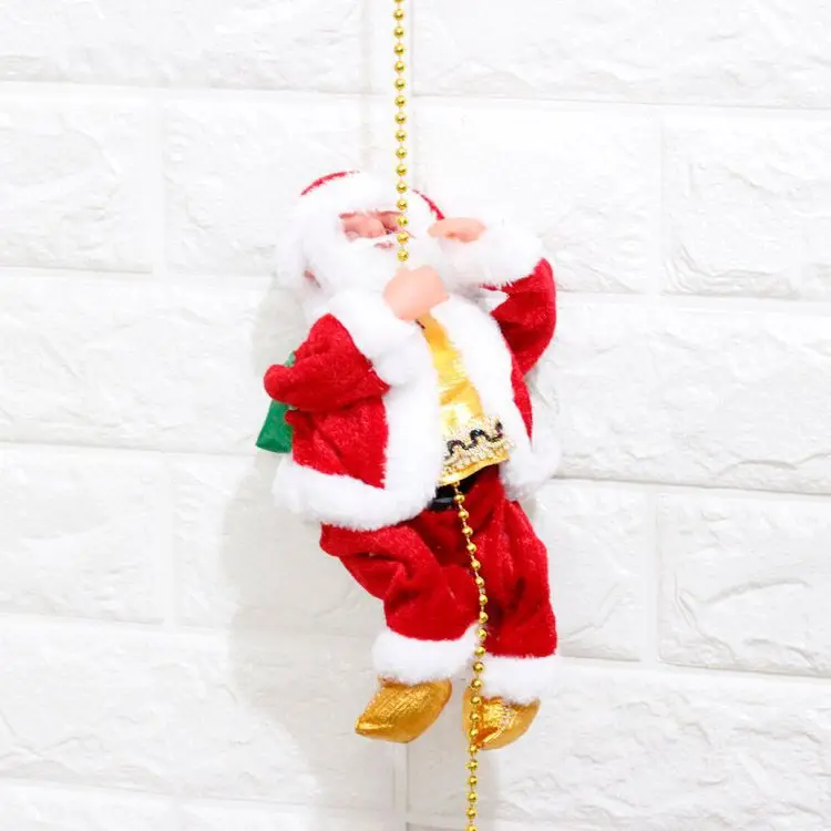 Santa Claus 9 Новые рождественские украшения электрические перевернутые уличные танцы Санта Клаус музыкальные рождественские детские украшения-игрушки детские игрушки - Цвет: Santa Claus 9