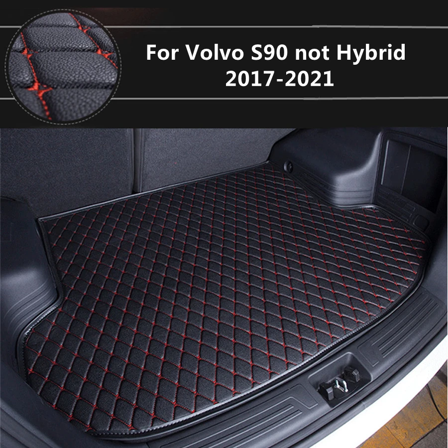 

Коврик для багажника автомобиля Volvo S90 (2017-2018-2019-2020-2021, для негибридной модели), 5 цветов, подкладка для груза автомобиля, аксессуары для интерь...
