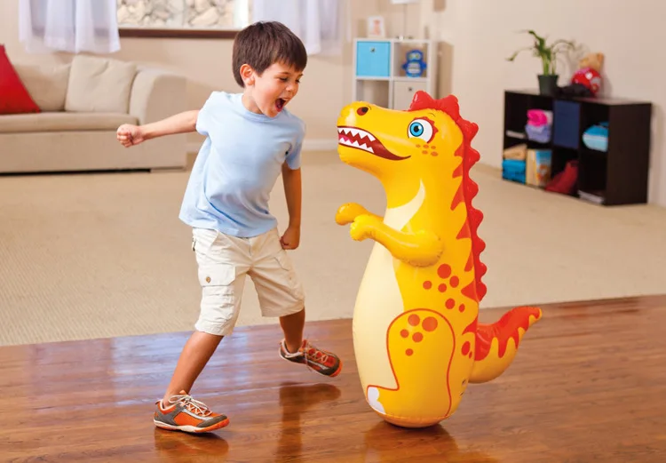 3" 3D надувные игрушки Dinasour Bop сумка/пробивная сумка интерактивные игрушки для детей Мальчики Девочки большой стакан игрушка малыш