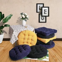 inyahome solid round chair cushions bar furniture seat cushion pads cushion home decor futon tatami non slip chair pads cojin