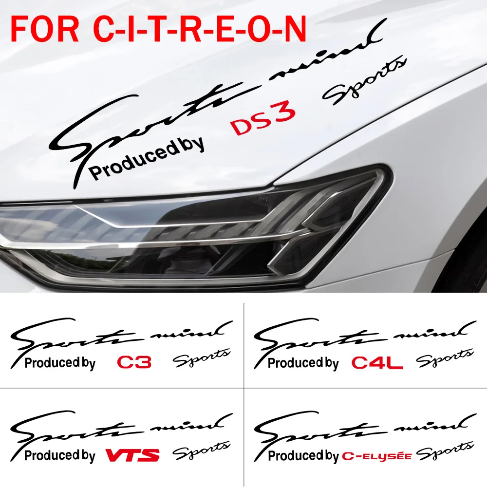 

Car Styling Light Eyebrow Sticker for Citroen C1 C3 C4 C4L C5 C6 VTS C-ELYSEE DS DS3 DS4 Auto Headlight Eyebrow Decoration Decal