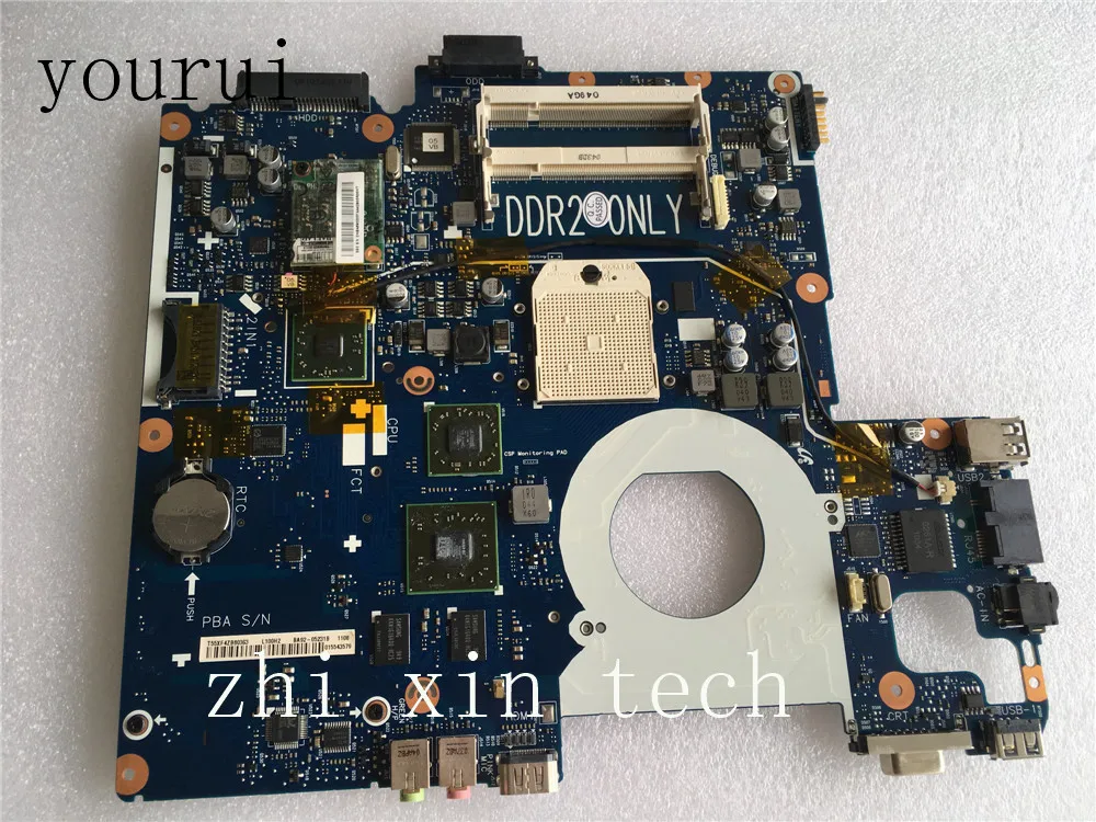 yourui High quality For Samsung R503 Laptop motherboard BA92-05231A BA92-05231B DDR2 working well