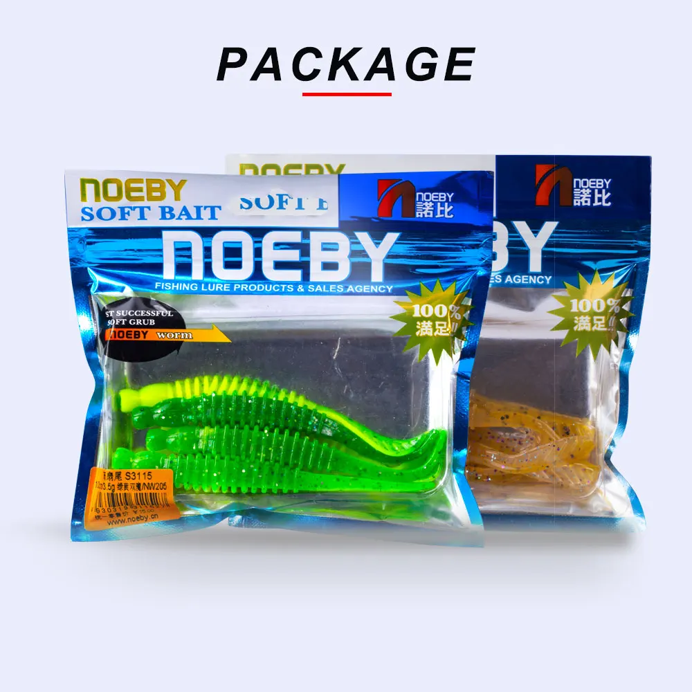 NOEBY S3115 мягкие приманки 12 шт. 100 мм 3 5 г приманка для рыбной ловли искусственный