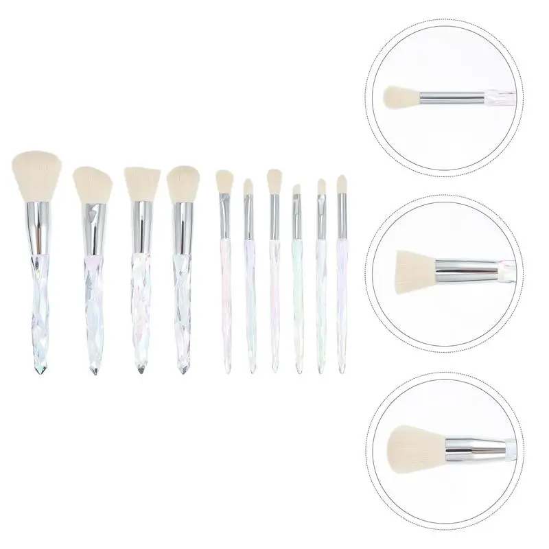 

10pcs Professional Makeup Brushes Set Foundation Brushes Makeup Brushes Kit