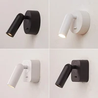 led wall lamp adjustable angle reading light bed light bedroom lamp for mirror stair lighting