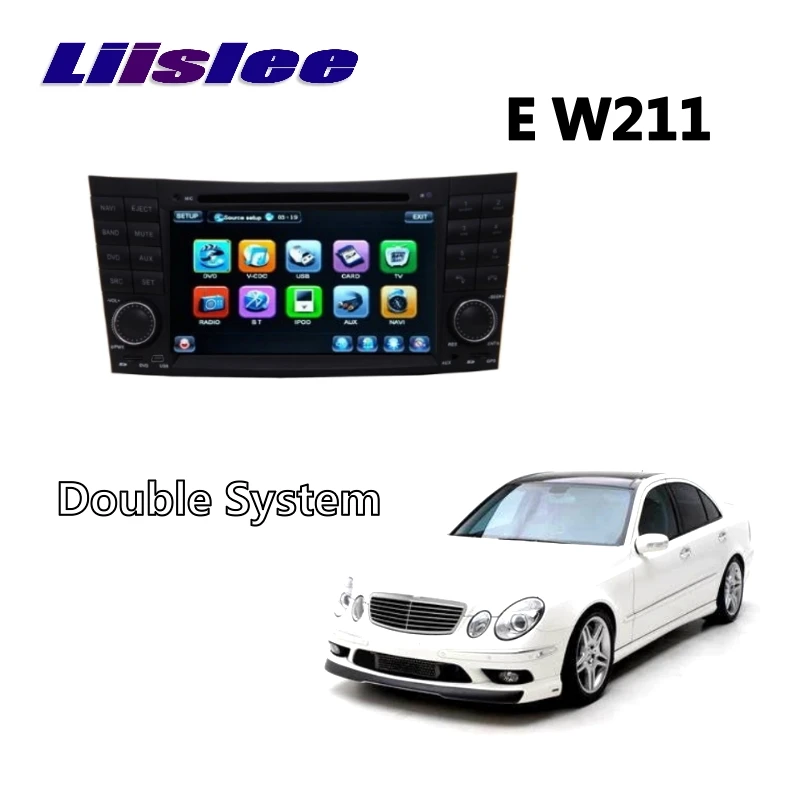 Автомобильный мультимедийный плеер NAVI для Mercedes Benz MB E Class W211 2002 2003 2004 2005 2006 2007 2008 2009