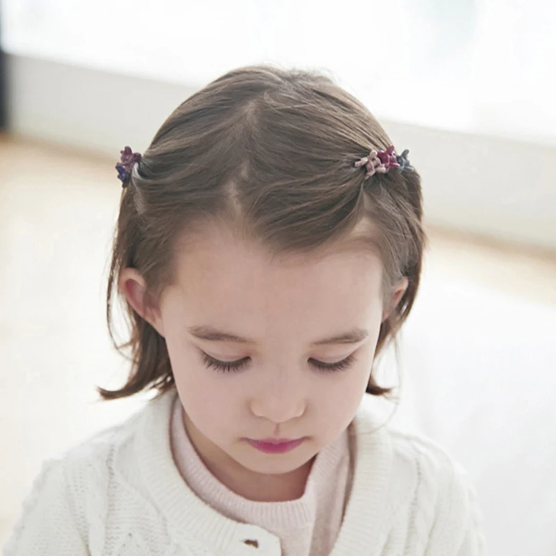 20 шт. разноцветные маленькие зажимы для волос миниатюрные заколки милые