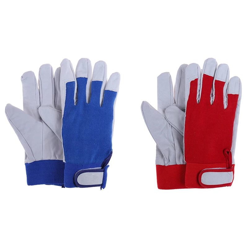 

1pair Antistatic Gloves Mechanic Work Gloves Leather Welding Coat Heavy Industrial Glove Safety Sport Glove