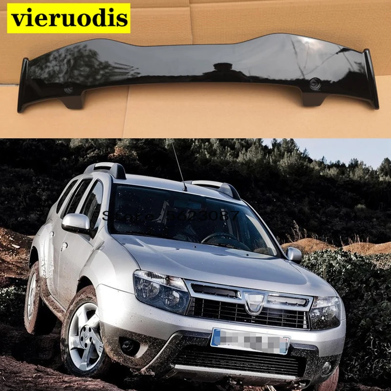 Спойлер для Renault / Dacia Duster 2010 2017 на крышке багажника из АБС пластика спортивные