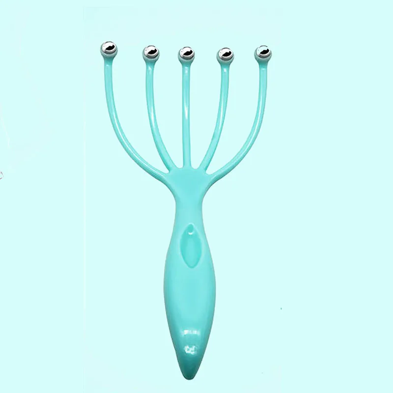 

Five-Jaw Ball Head Massager Manual Scratch Head Grabber Plastic Scalp Massage Claw Professional Fashion