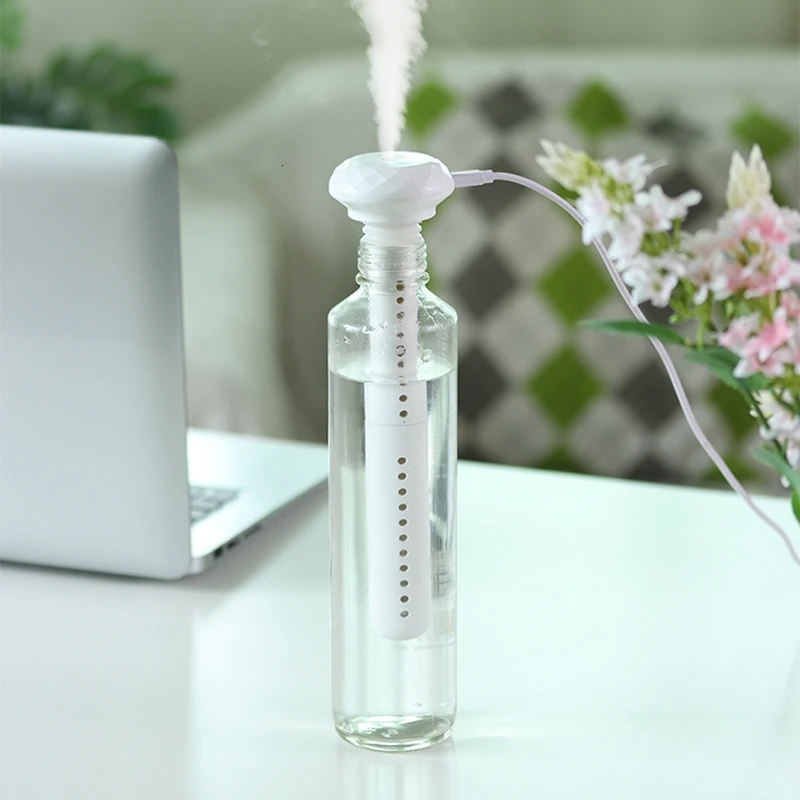 USB портативный увлажнитель воздуха без резервуара для воды, перезаряжаемый увлажнитель, дизайн очистки воздуха, масляный увлажнитель, арома-диффузор