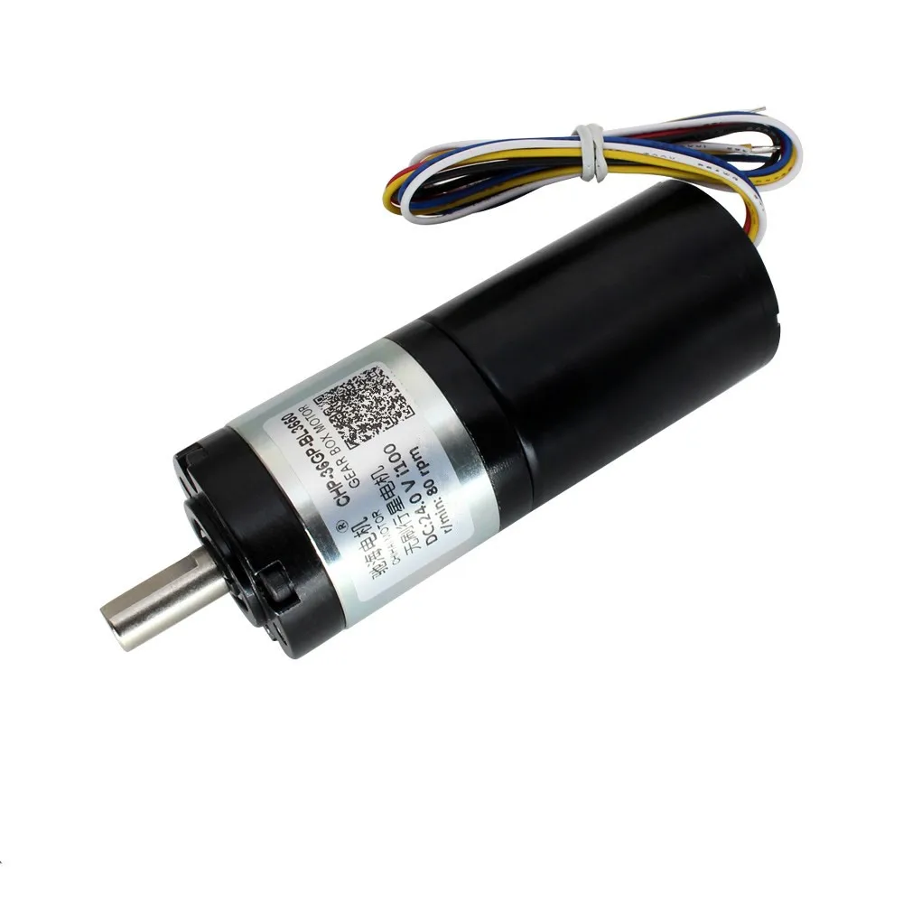 DC бесщеточный планетарный редуктор 36 мм GPBLDC3650 12 v-24 v долгий срок службы большим вращающим моментом, тормозов, PWM регулятором скорости, corotation, инверсии