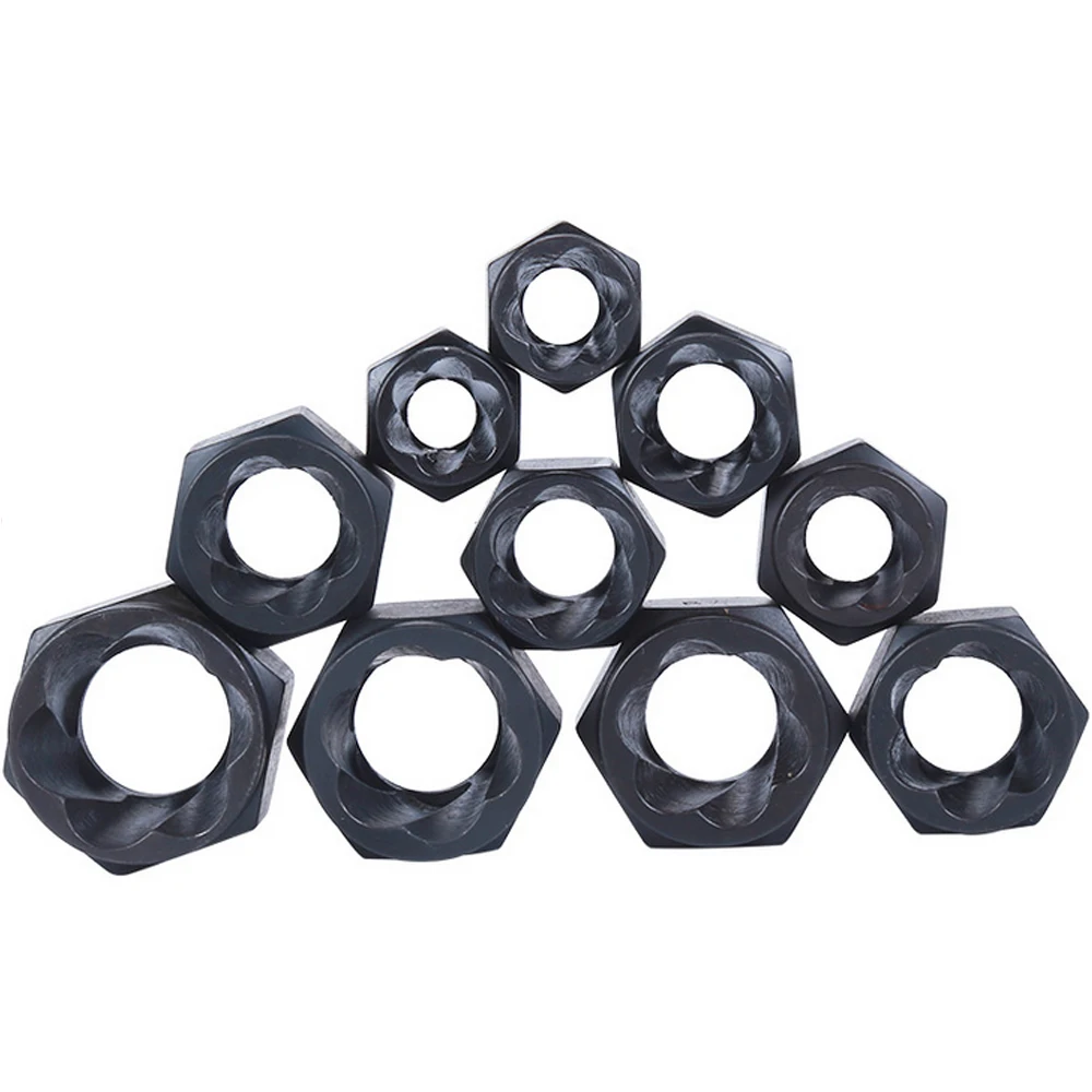 

10X Damaged Nut Bolt Remover Stud Extractor Broken Locking Removal Heavy Duty