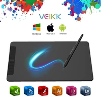 veikk vk1060 10x6 inch graphics tablets animation drawing board 8192 pressure for osu game art online education drawing tablet