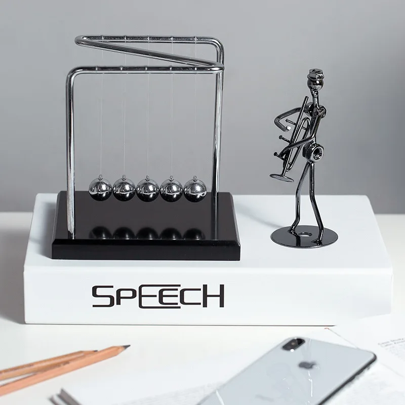 

Nordic Creative Mechanics Newton Decoration Office Desktop Decoration Internet Cafe Gym Shelf Personalized Decoration