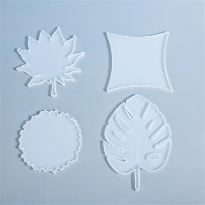 

Maple Leaf Silicone resin Molds Epoxy Resin Mold Casting Coaster DIY Coasters Jewelry Making Cup Mats Decoration