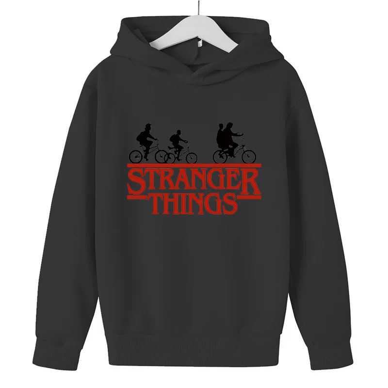 

Stranger Things Boys Girls Spring and Autumn Hoodie Cotton Sweatshirt Tops Stranger Things Hoodie Pullovers Teen Clothing 4T-14T