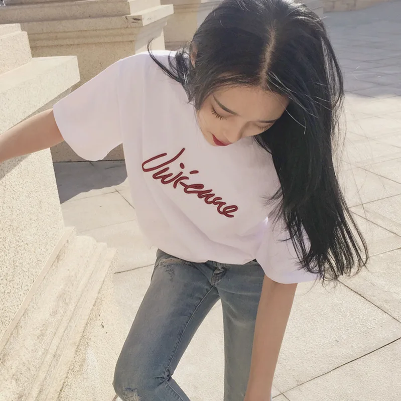 Новинка 2020 женские футболки повседневные топы в стиле Харадзюку летняя женская
