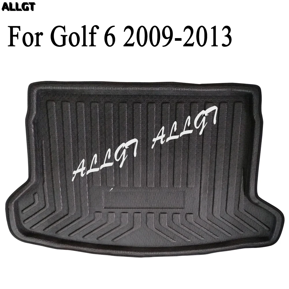Автомобильный задний коврик для груза напольный багажника поднос VW Golf MK6 2009 2010 2011