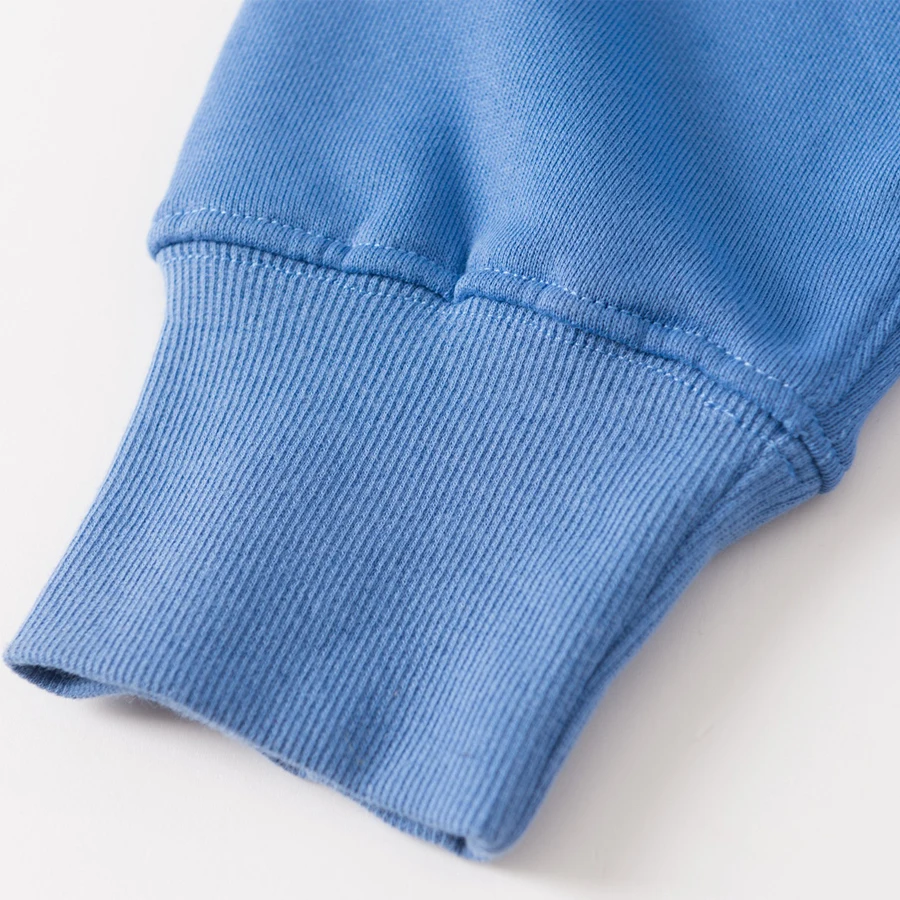 

21 spring french women hoodie sweater pullover flocking printing casual sweatshirt loose top jacket