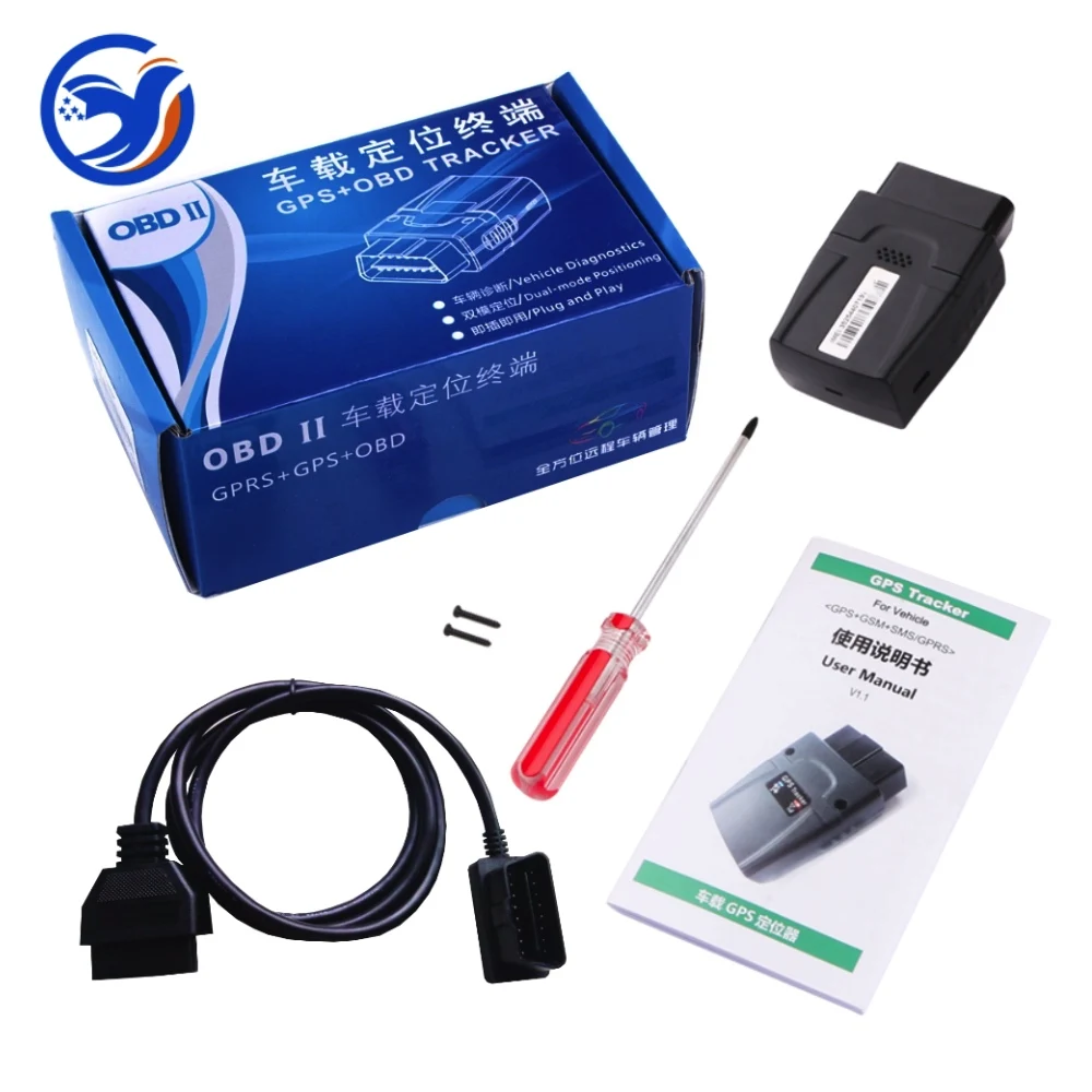 With Extension Cable OBD gps телефон GOT08 установка превышение скорости сигнализация о столкновении гео-забор gps трекер автомобиль Пожизненное бесплатное приложение веб-программное обеспечение - Цвет: With Extension Cable