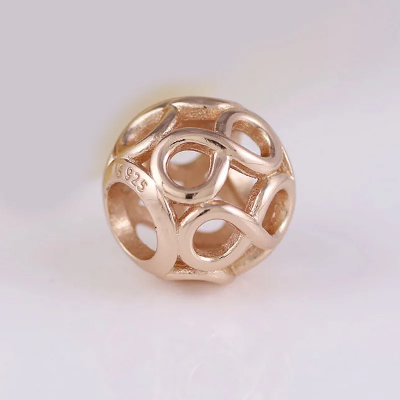 

Женский браслет из серебра 925 пробы, с бесконечными бусинами