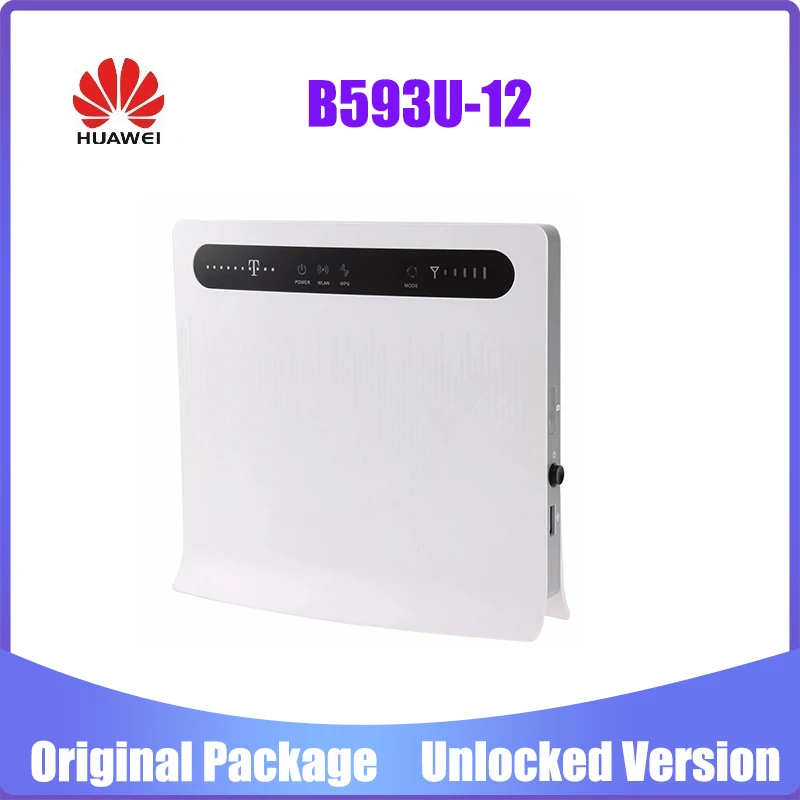 Huawei B593 4G LTE TDD/FDD Router 100Mbps huawei B593s-12 huawei B593u-12+2pcs antenna