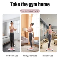 yoga twister plate with resistance rope slimming belly tummy leg home fitness waist exercise balance body building equip machine