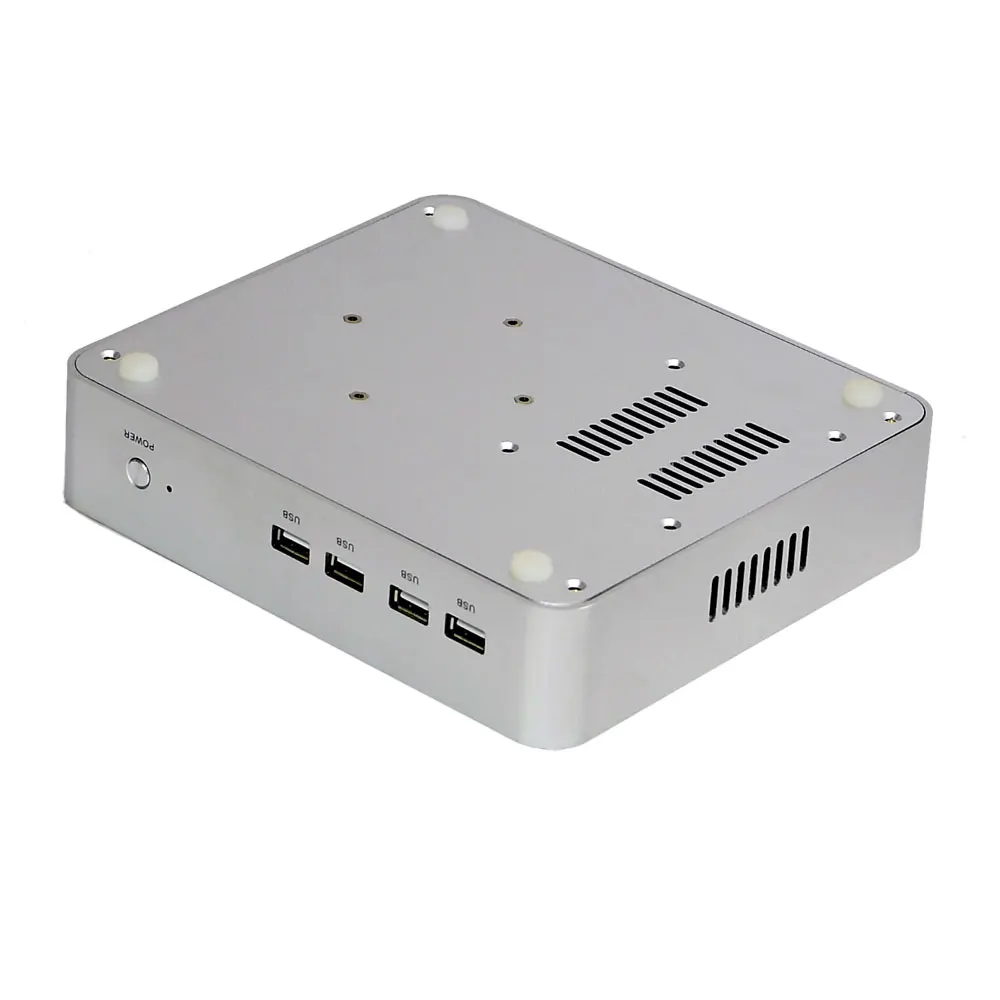 Игровой мини ПК без вентилятора Eglobal i7 8550U 7560U 7260U 2DDR4 Msata M.2 SSD Micro pc Win10 Pro Barebone HTPC Nuc VGA