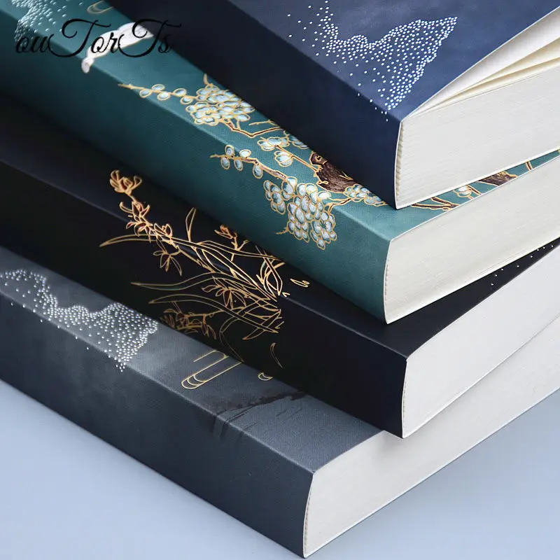 

Super Thicken Chinese Style A5 Coloring Book Drawing Notebooks Vintage Sketch Books Journals Office Accessories School Supplies