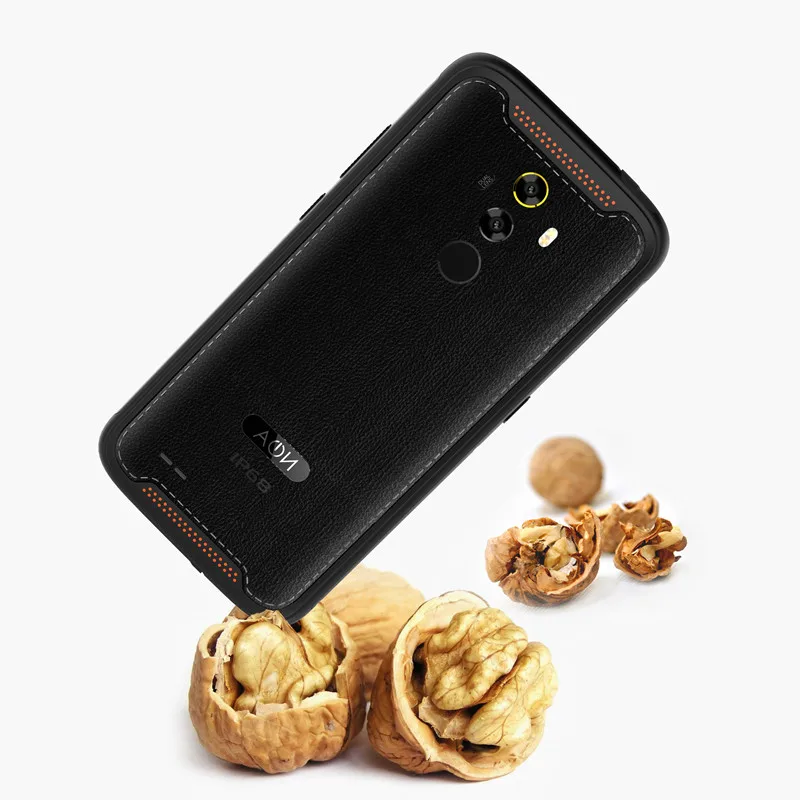 IP68 Смартфон Android 9,0 3GB 16GB 4500mAh 5,5 ''мобильный телефон 16MP 1080P отпечаток пальца стекло NFC OTG большой мобильный телефон