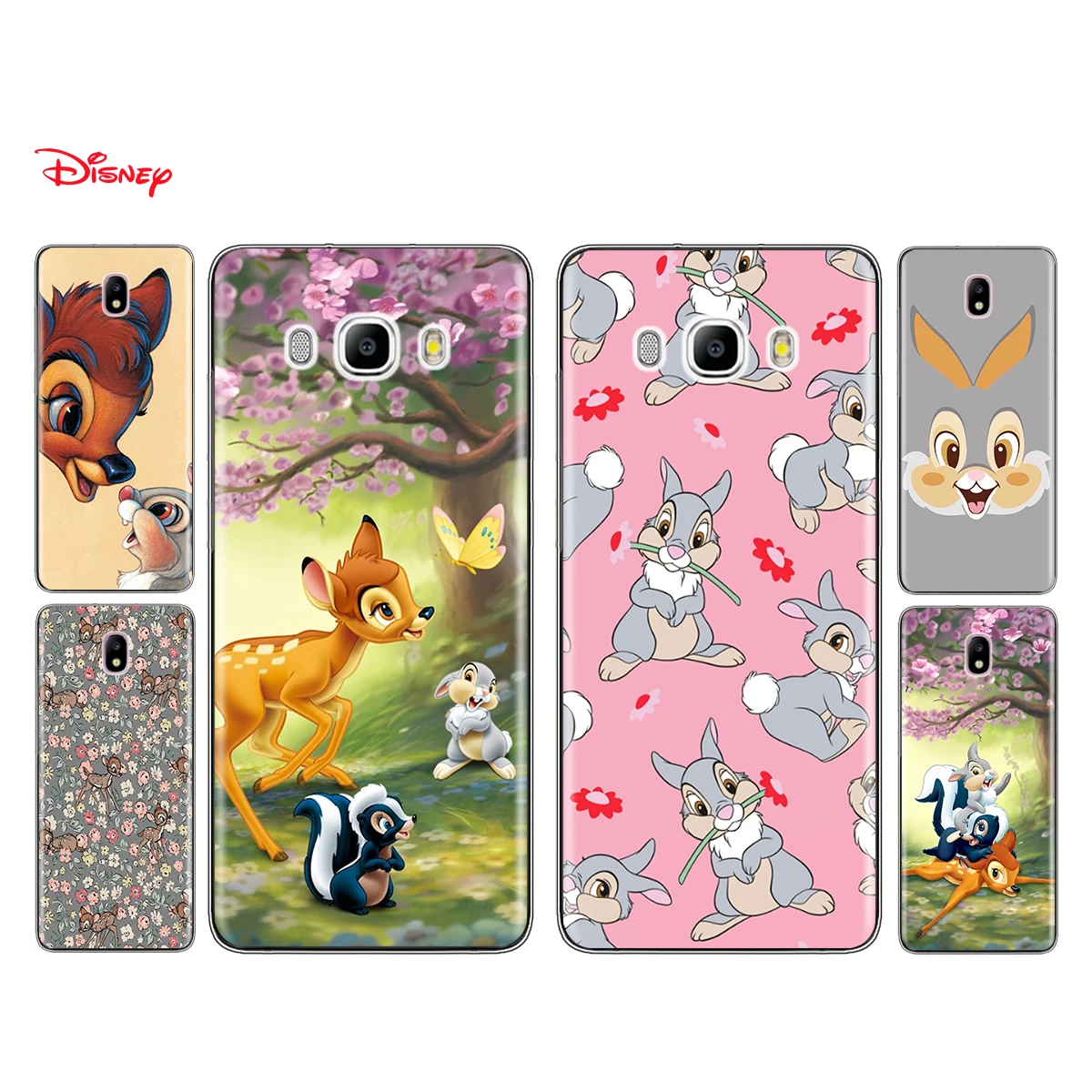 

Silicone Cover Bambi Thumper For Samsung Galaxy J8 J7 Duo J6 J5 Prime J4 Plus J3 J2 Core 2018 2017 Phone Case