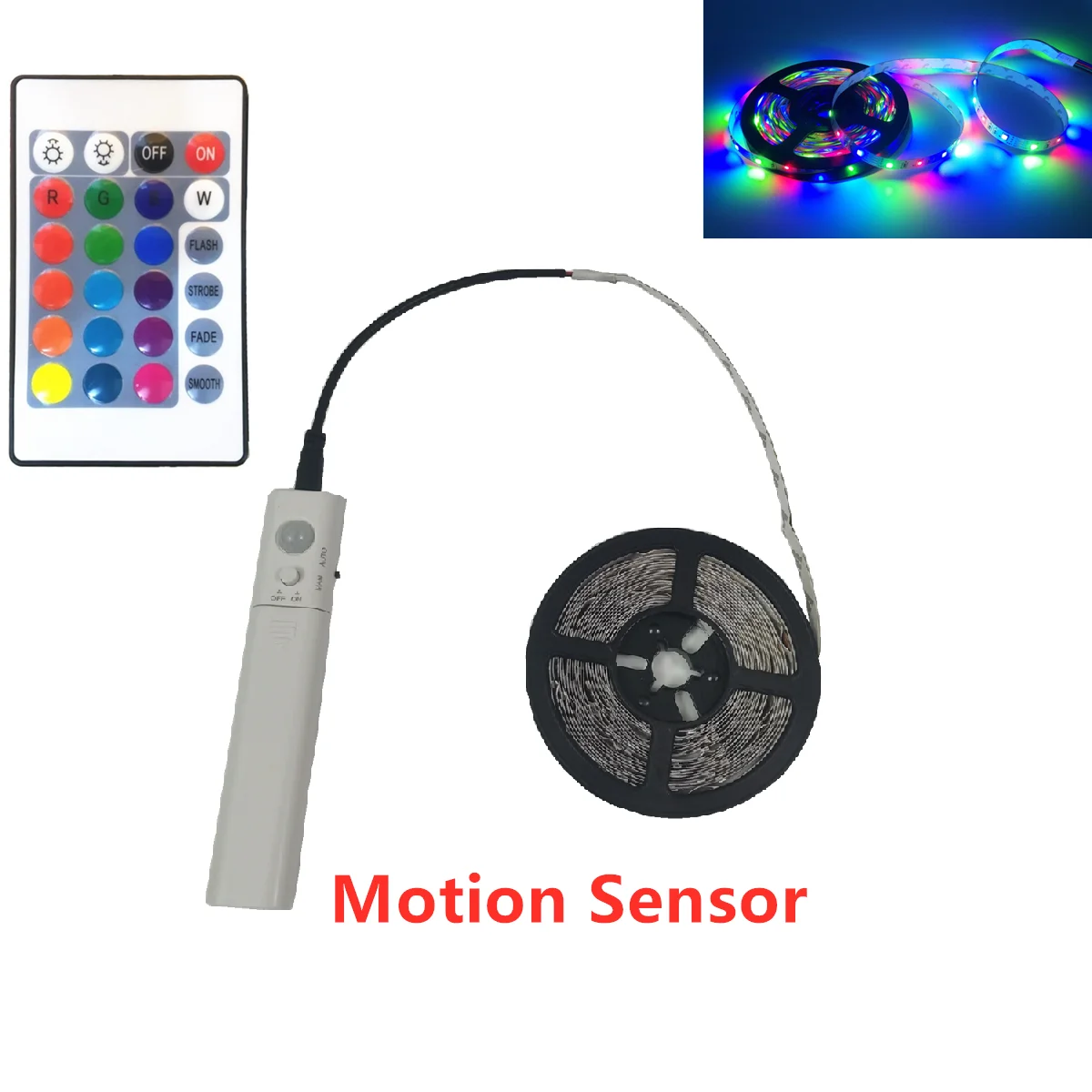LED Strip With Motion Sensor DC5V SMD2835 Cabinet Lamp Tape 