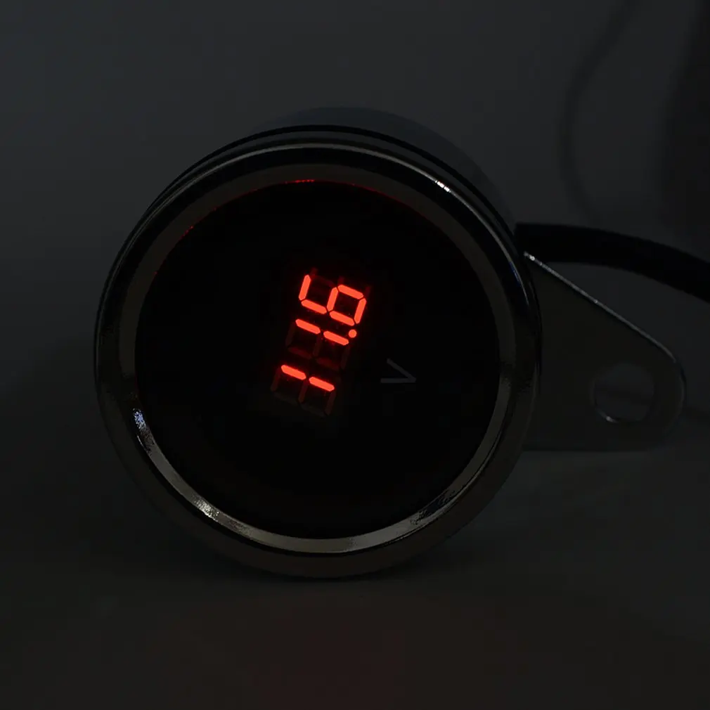 

12V Motorcycle LED Digital Display Voltmeter Professional Waterproof Voltmeter