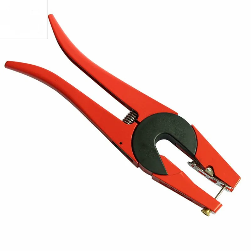 

Practical Cattle Livestock Metal Goat Ear Tag Animal Tool Plier Forcep Applicator E2shopping