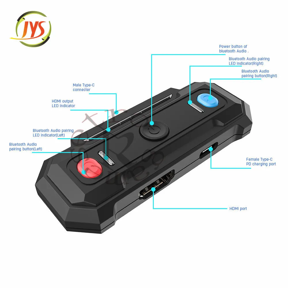 Для N Switch/Lite Bluetooth 5 0 USB Type C аудио конвертер ТВ база поддерживает подключение гарнитуры|Запасные части| |