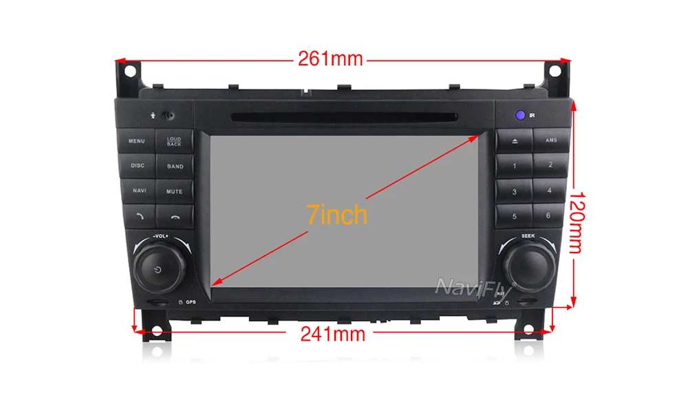 NaviFly ips DSP Android 9 автомобильный dvd-плеер для Benz W203 W209 W219 A-Class A160 C-Class C180 C200 2 Din радио gps ADAS DVR Carplay