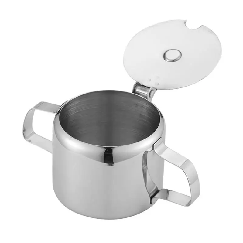 Stainless Steel Seasoning Jar With Lid Multipurpose Canister Spice Storage Pot Container For Sugar Salt |