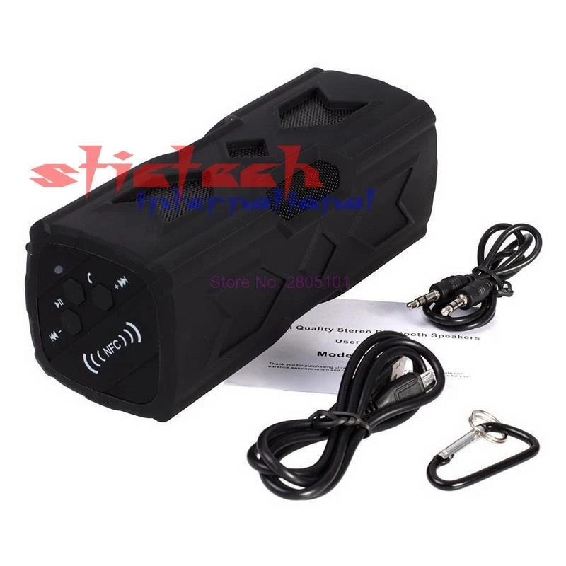 

by dhl or ems 20 sets Portable NFC Wireless Bluetooth 4.0 Speaker Subwoofer Sound Box Waterproof Power Bank Speakers