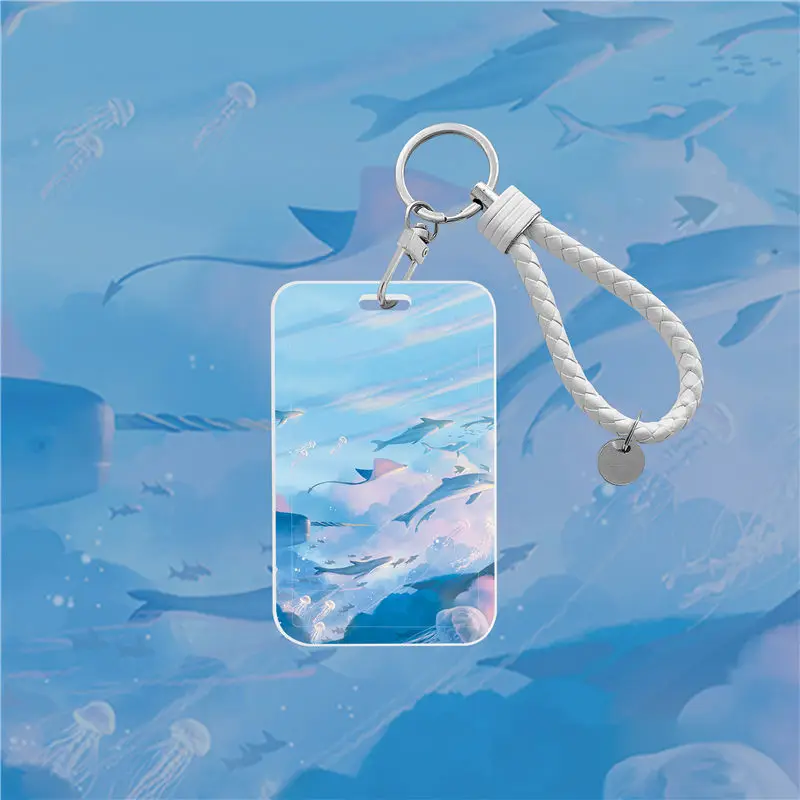 

Новинка 2021, брелок для ключей высокого качества с рисунком, чехол для ID-бейджа, держатели для кредитных карт для студентов, медсестер, банков...