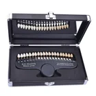 Набор для отбеливания зубов, 20 цветов, 3d-направляющая для отбеливания зубов, доска для отбеливания зубов, цветной компаратор, белая отбеливающая стоматологическая пластина