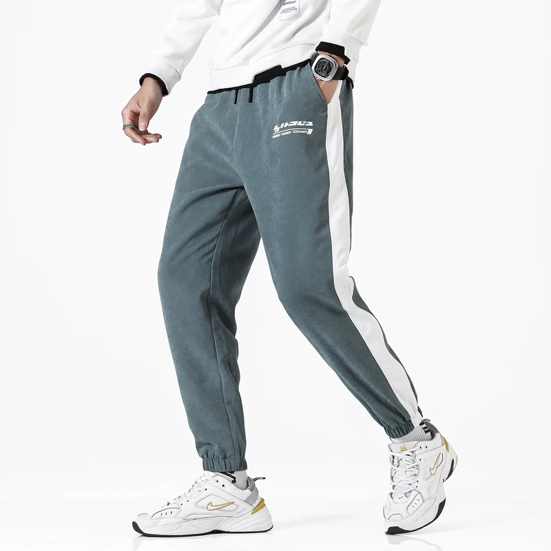 

Брюки мужские повседневные свободного покроя, модные комбинезоны, спортивные штаны, уличная одежда для бега