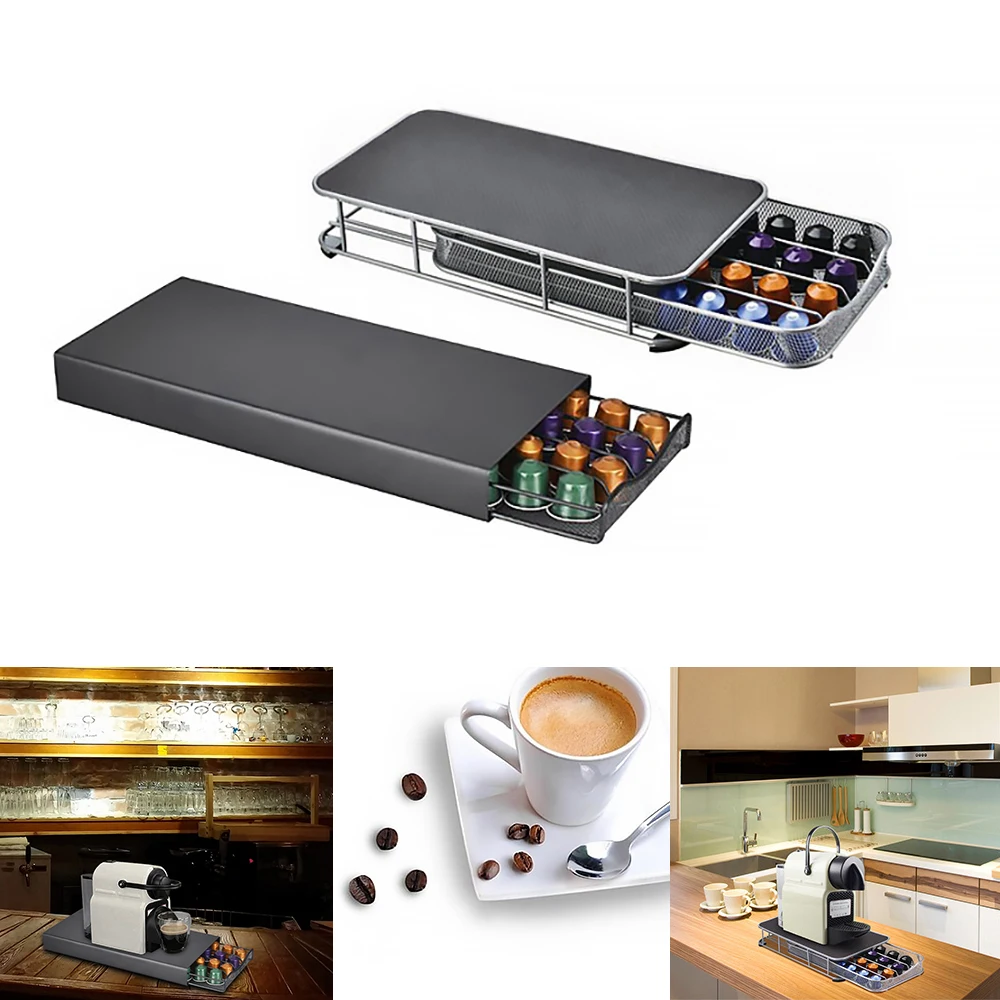 Высококачественный держатель для капсул кофе Nespresso стойка хранения аксессуаров
