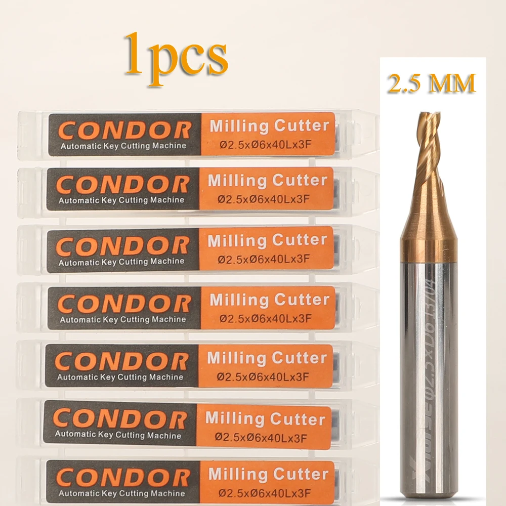 Фрезерный трассировщик Kutery 1/1 5/2/2 5 мм зонд для Xhorse CONDOR XC MINI Plus XC-007 Dolphin XP режущий