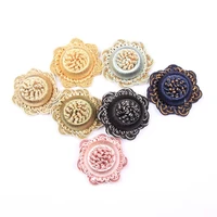 1pc curtain disc buckle pin small lace decoration curtains head seam tassel hanging ball sewing decor rosettes handmade decora