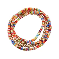 boho multicolor beads chain bracelets for women beach jewelry for women