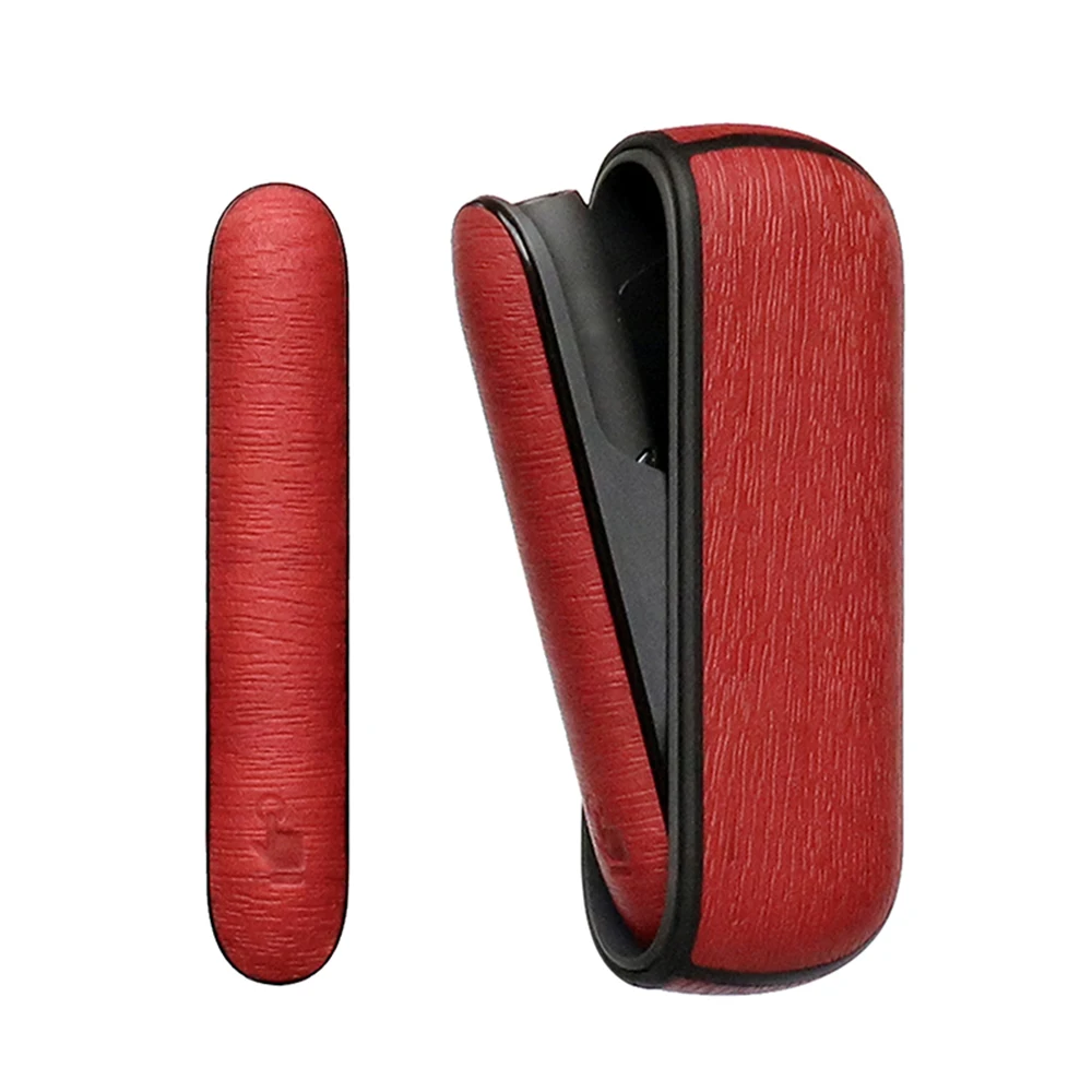 Из искусственной кожи Защитная боковая крышка для IQOS 3 0 электронной сигареты