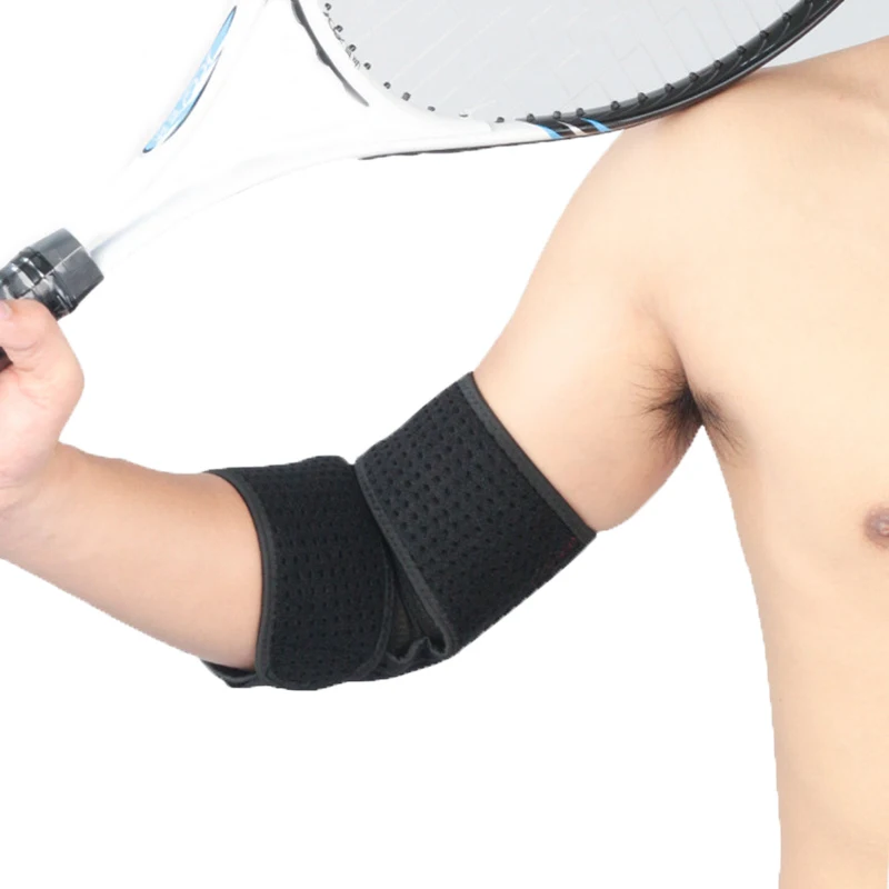 Налокотник вентилируемый намотки поддержка рука оболочка Открытый Баскетбол