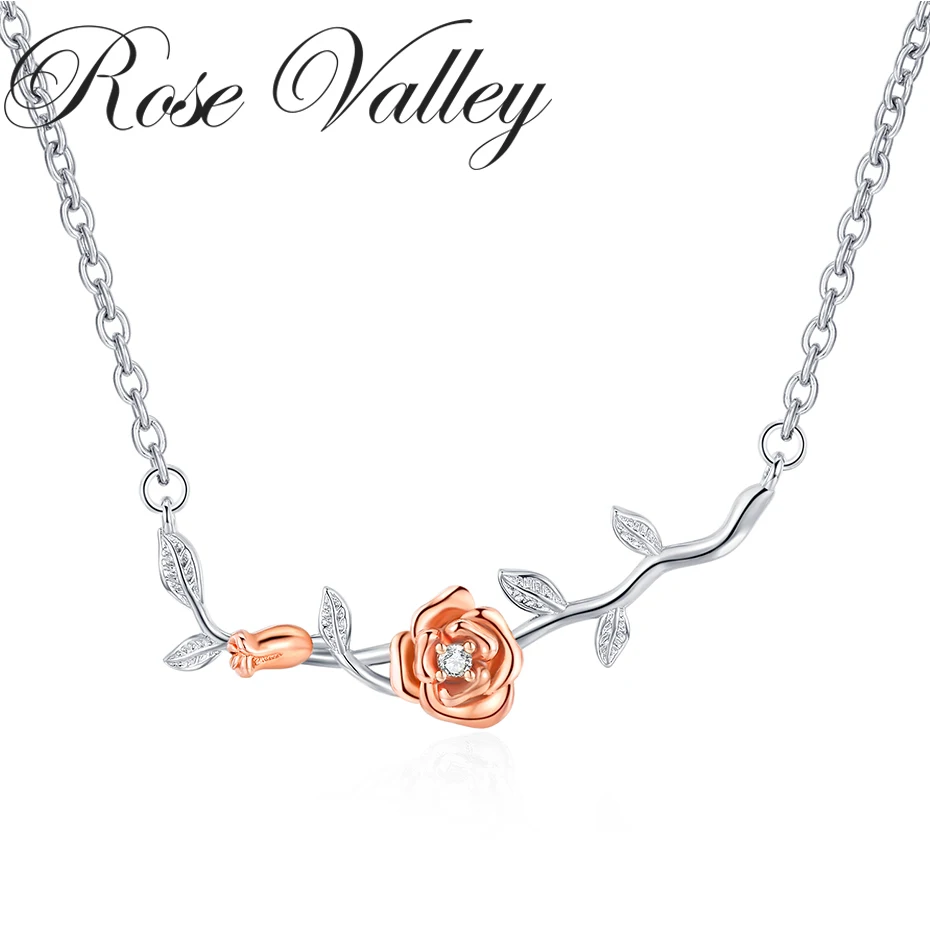 Женское ожерелье с подвеской в виде цветка розы | Украшения и аксессуары