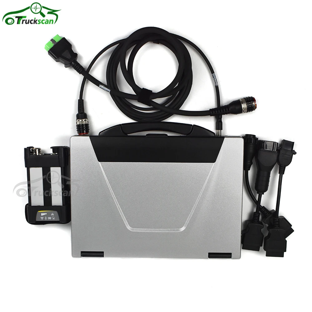 Для VOLVO Vcads Vocom II 88890400 VOCOM 2 Грузовик Экскаватор диагностический инструмент с CF19
